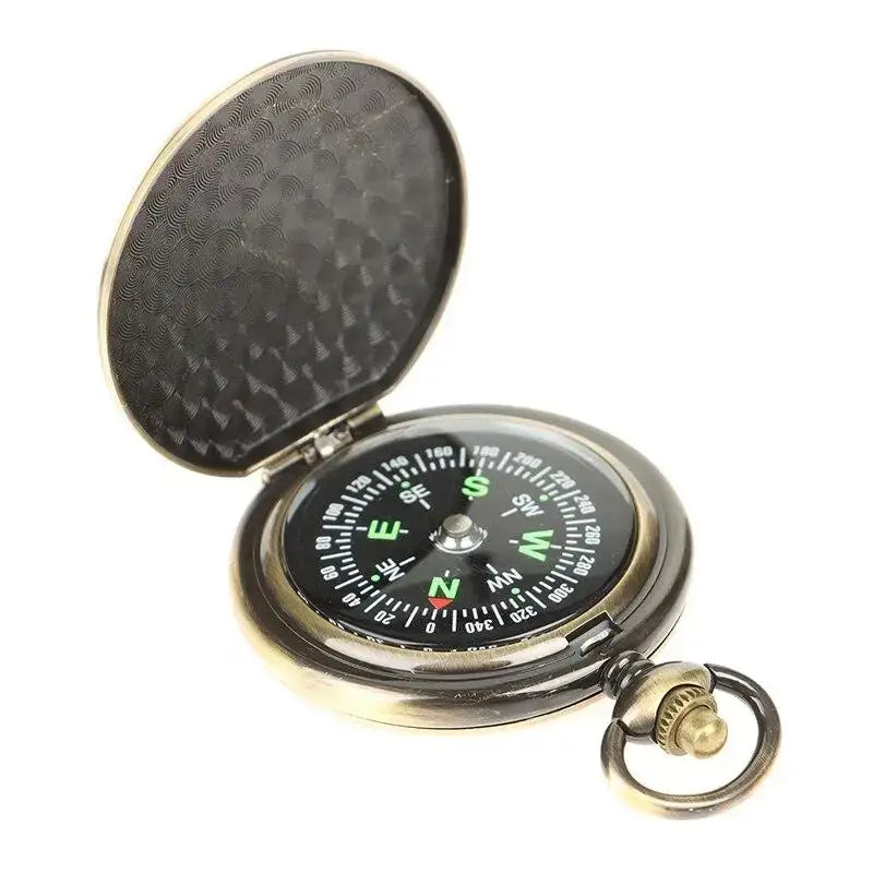 Boussole vintage style montre gousset décorative