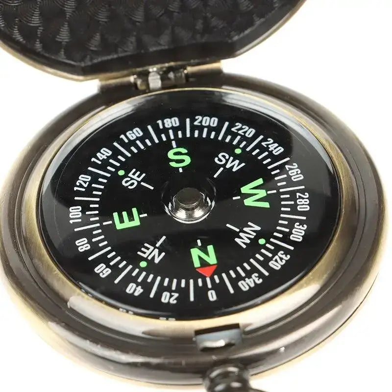 Boussole vintage style montre gousset décorative