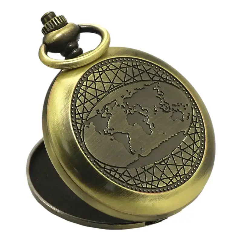 Boussole vintage style montre gousset décorative