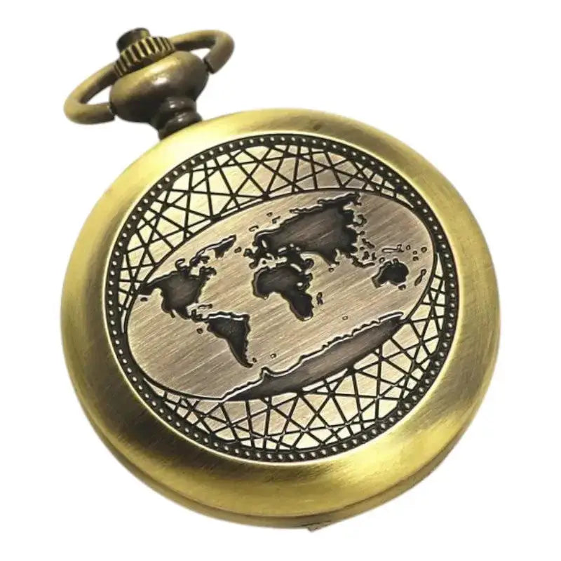 Boussole vintage style montre gousset décorative
