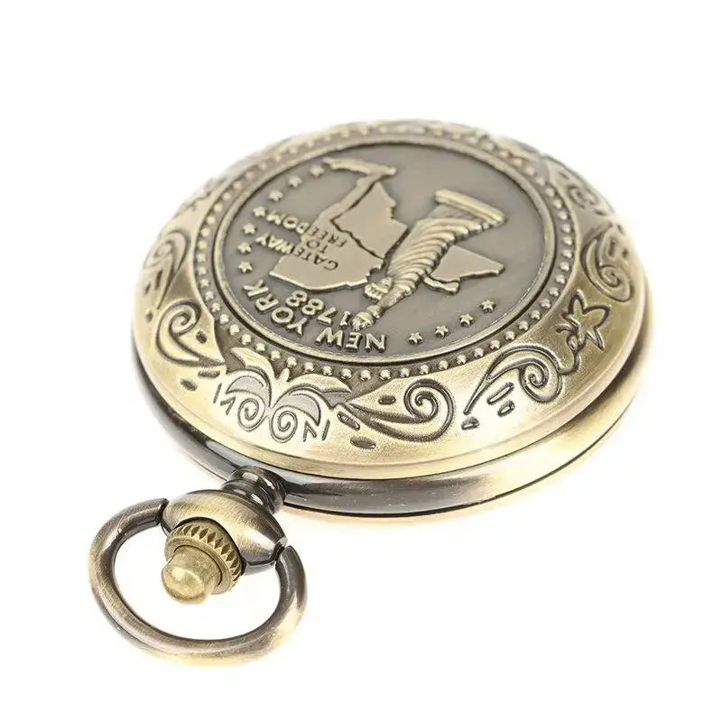 Boussole vintage style montre gousset décorative