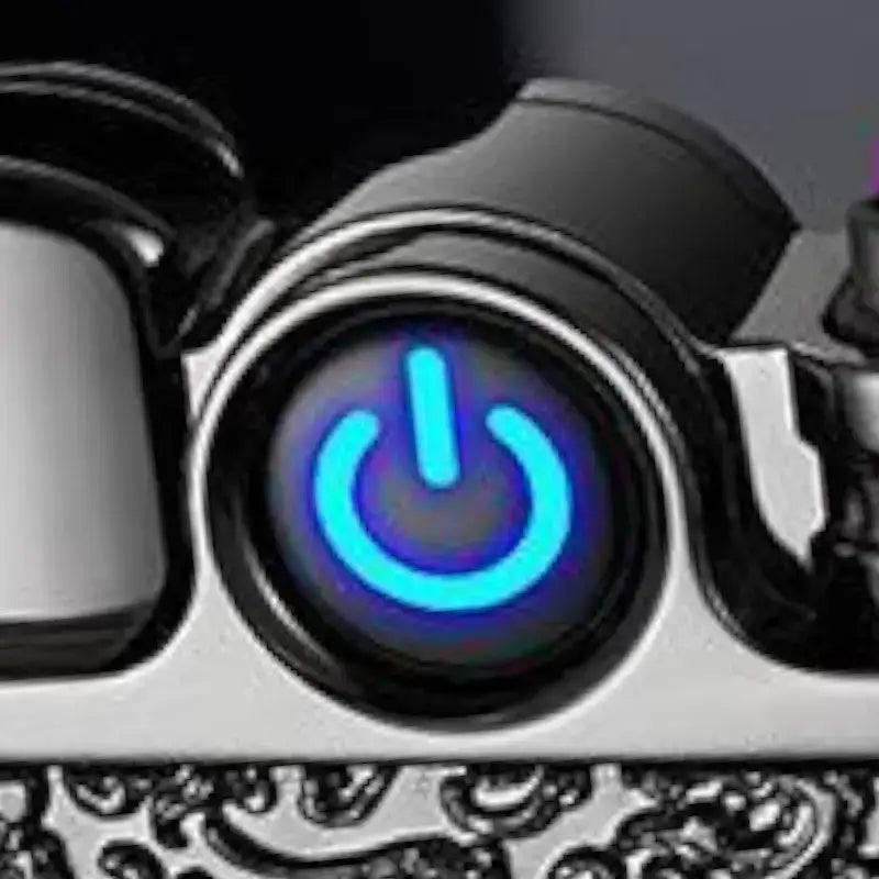 Briquet électrique arc rose gothique vintage