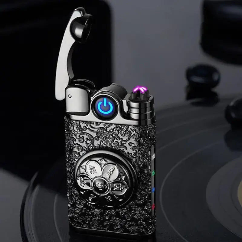 Briquet électrique arc rose gothique vintage