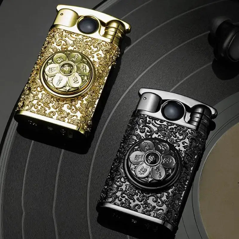 Briquet électrique arc rose gothique vintage