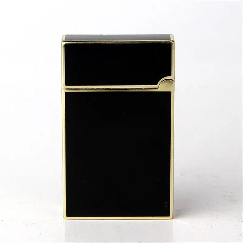 Briquet tempête damier doré esthétique