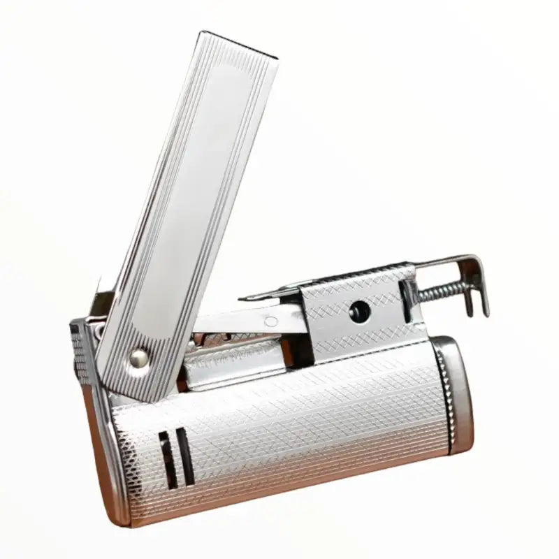Briquet tempête essence classique argenté