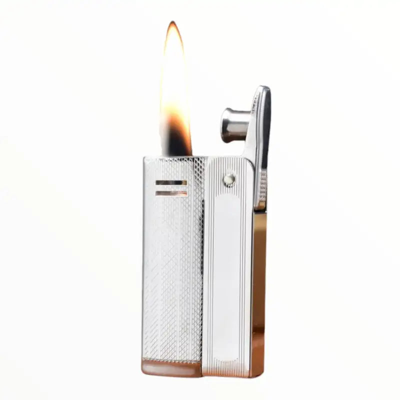 Briquet tempête essence classique argenté
