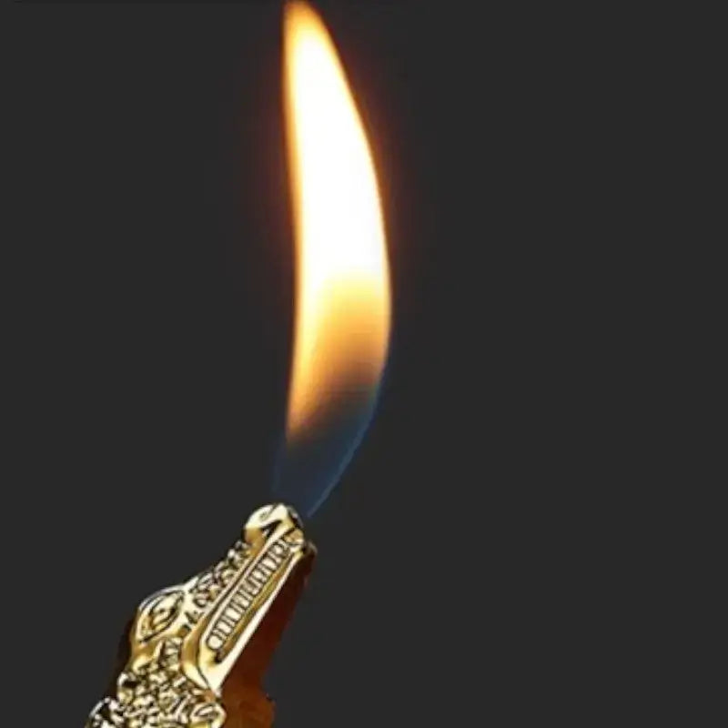 Briquet tempête flamme bleue puissant