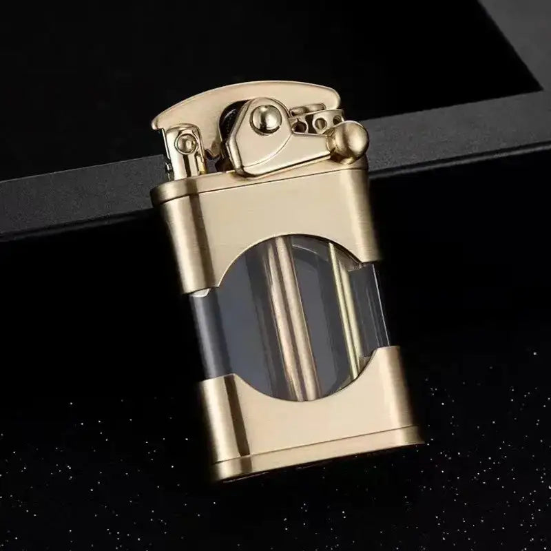 Briquet tempête laiton personnalisable élégant