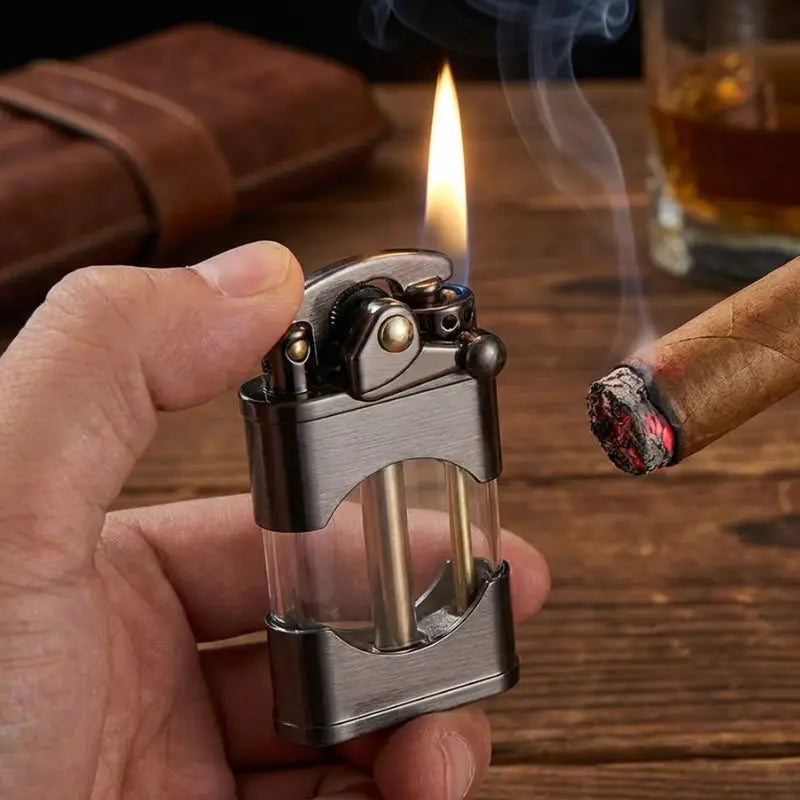 Briquet tempête laiton personnalisable élégant