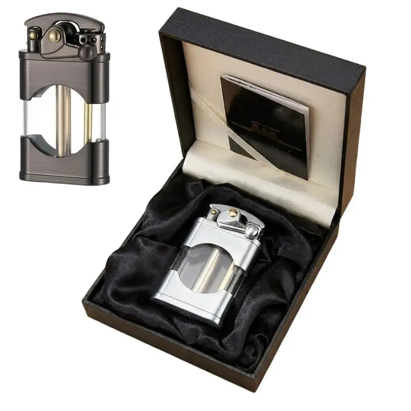Briquet tempête laiton personnalisable élégant
