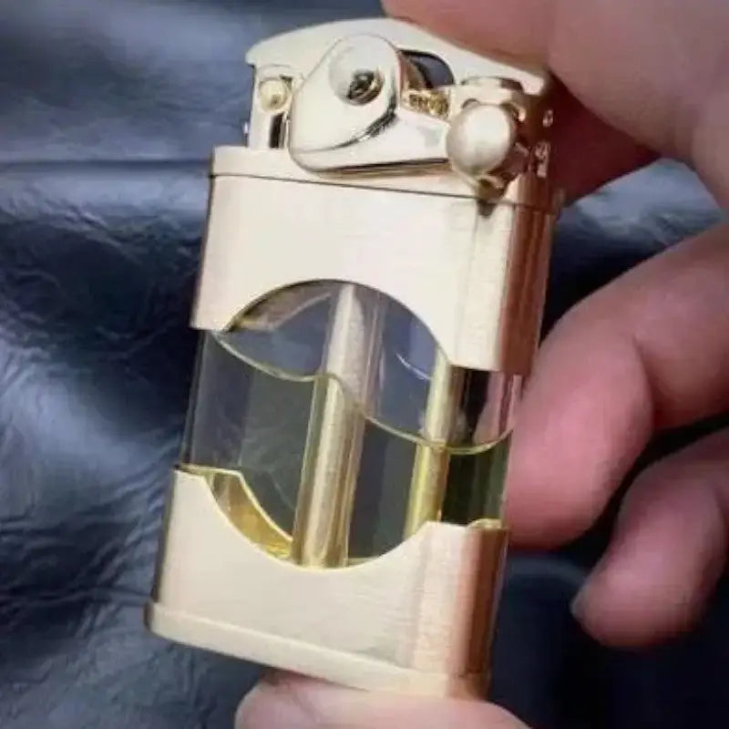Briquet tempête laiton personnalisable élégant