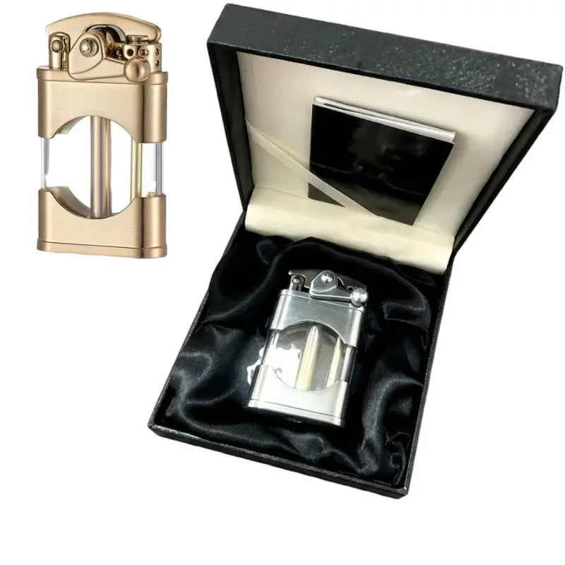 Briquet tempête laiton personnalisable élégant