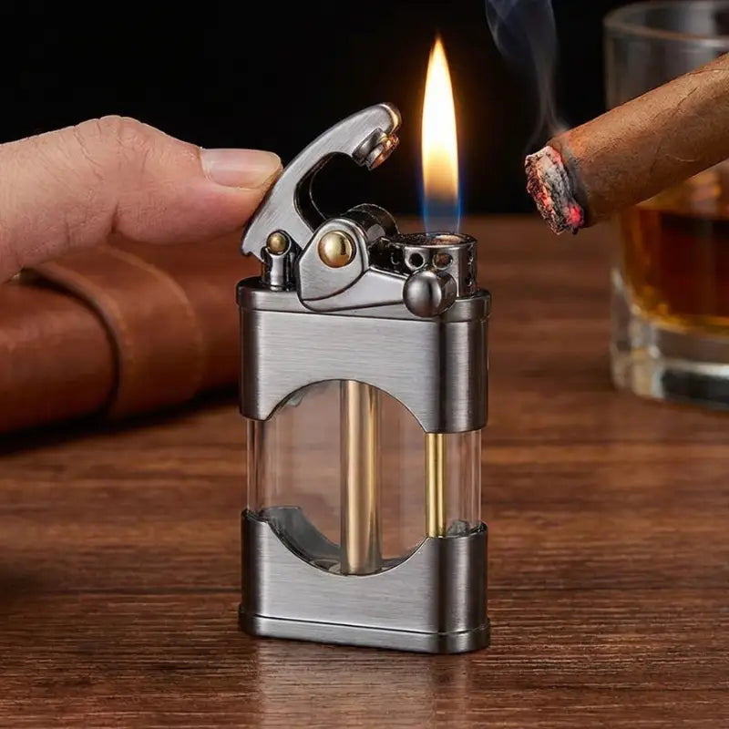 Briquet tempête laiton personnalisable élégant