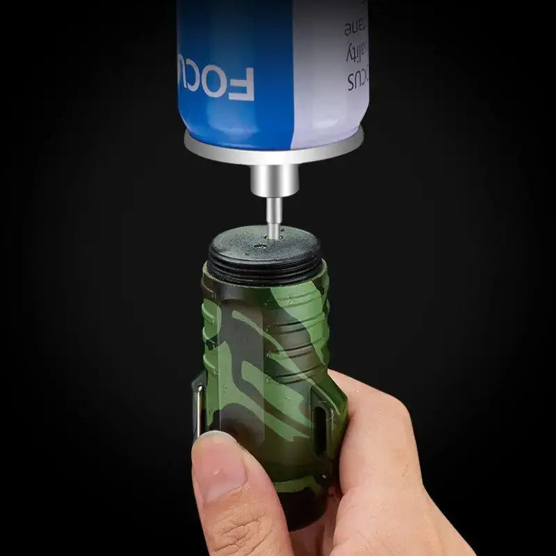 Briquet tempête lampe torche intégrée