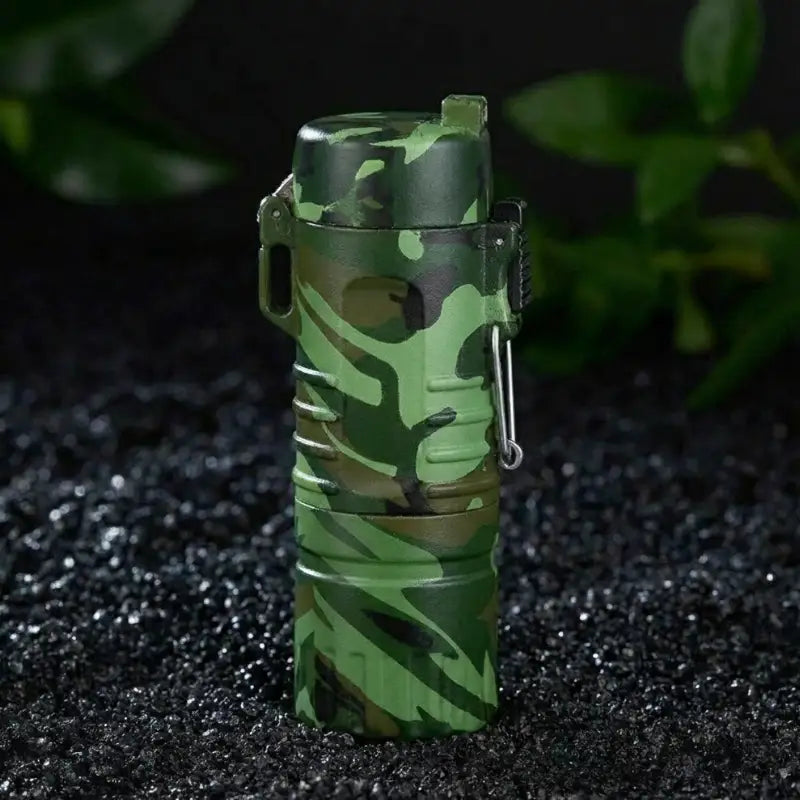 Briquet tempête lampe torche intégrée