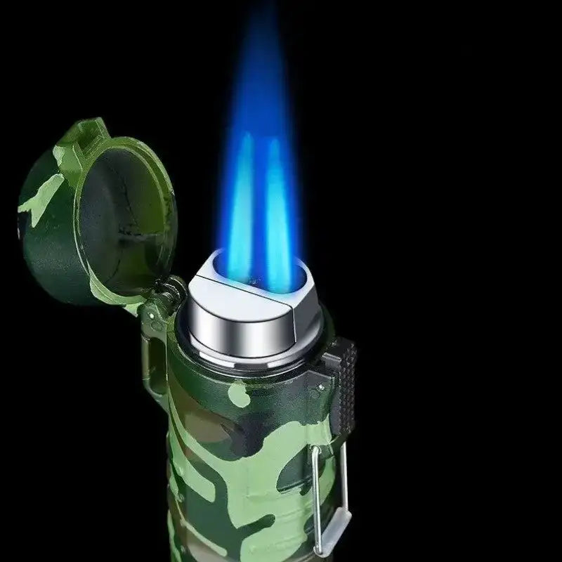 Briquet tempête lampe torche intégrée