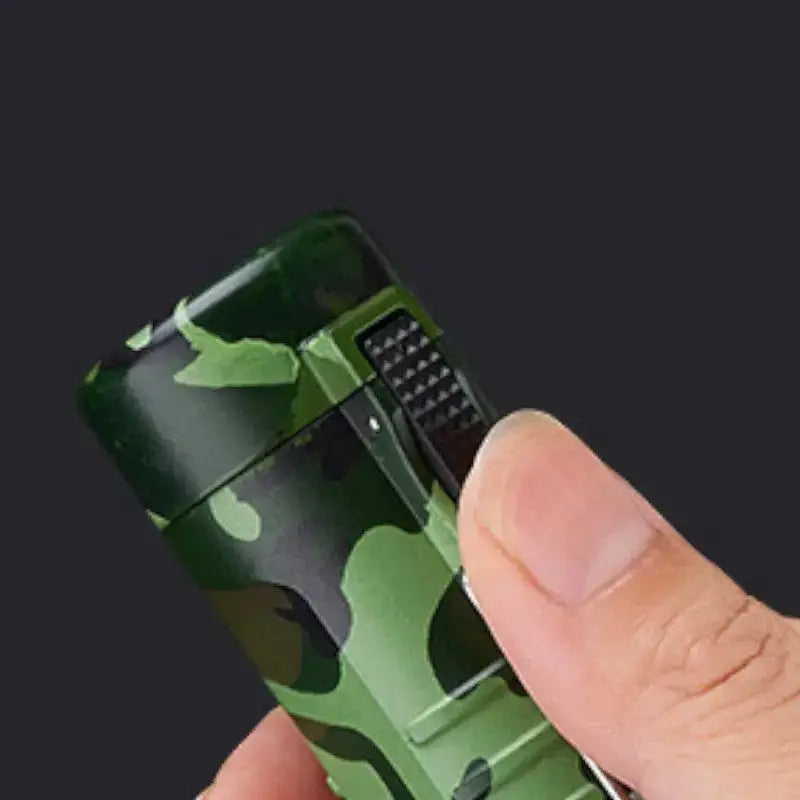 Briquet tempête lampe torche intégrée