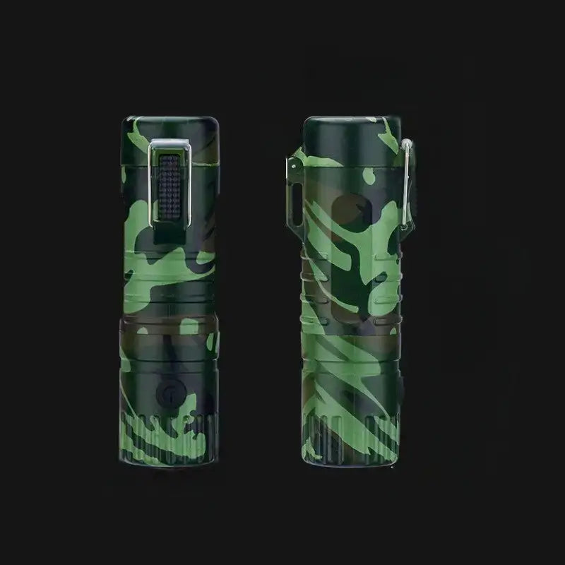 Briquet tempête lampe torche intégrée