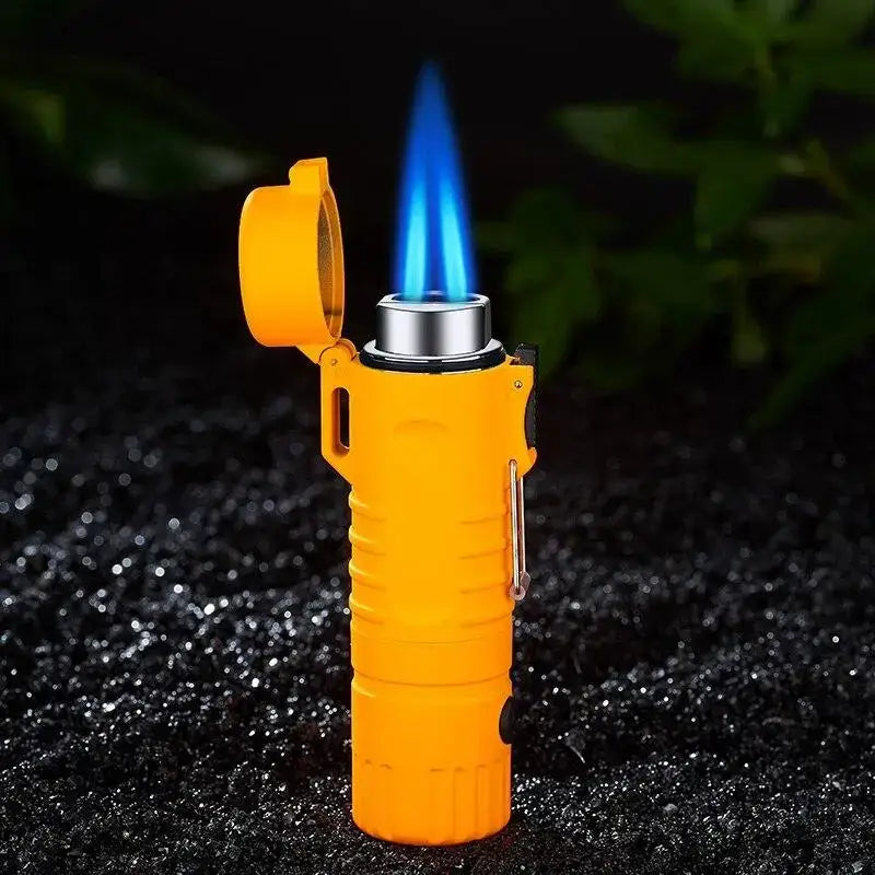 Briquet tempête lampe torche intégrée