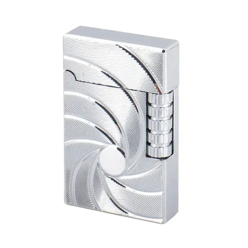 Briquet tempête luxe finition dorée spirales