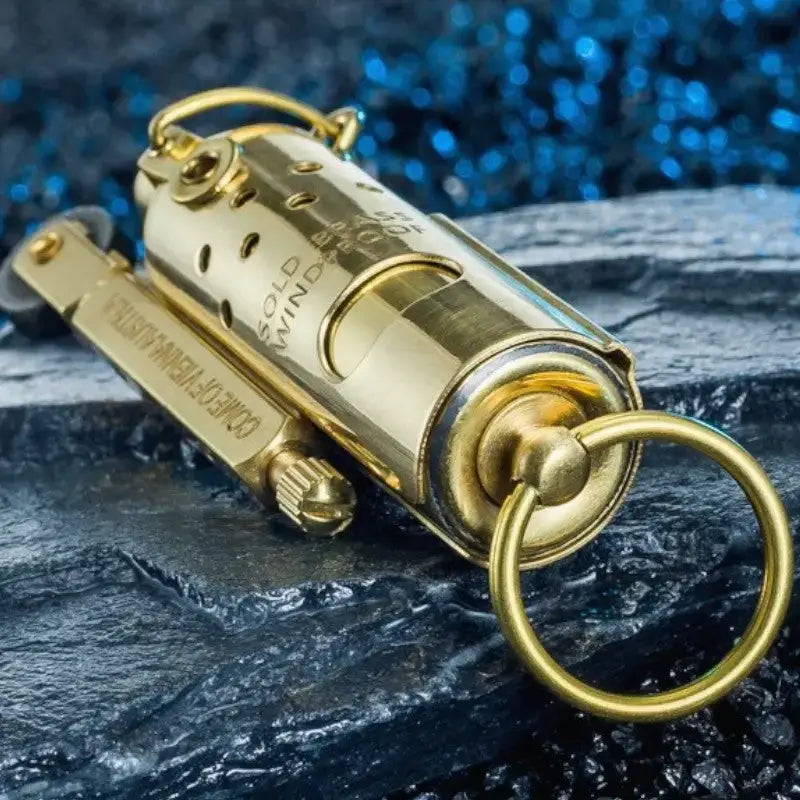 Briquet tempête vieux campeur porte-clés