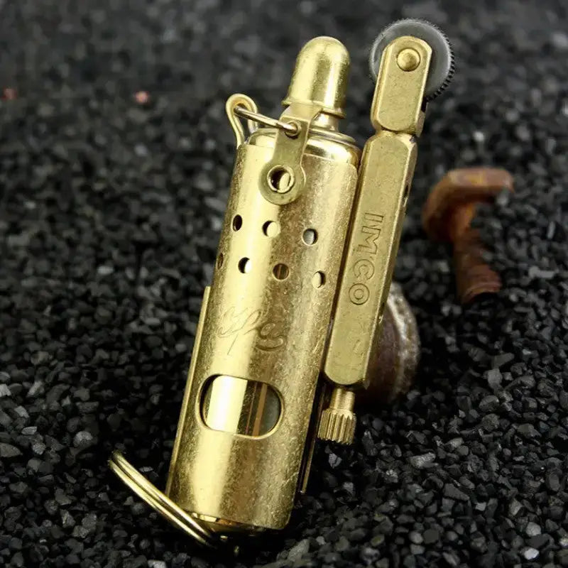 Briquet tempête vieux campeur porte-clés