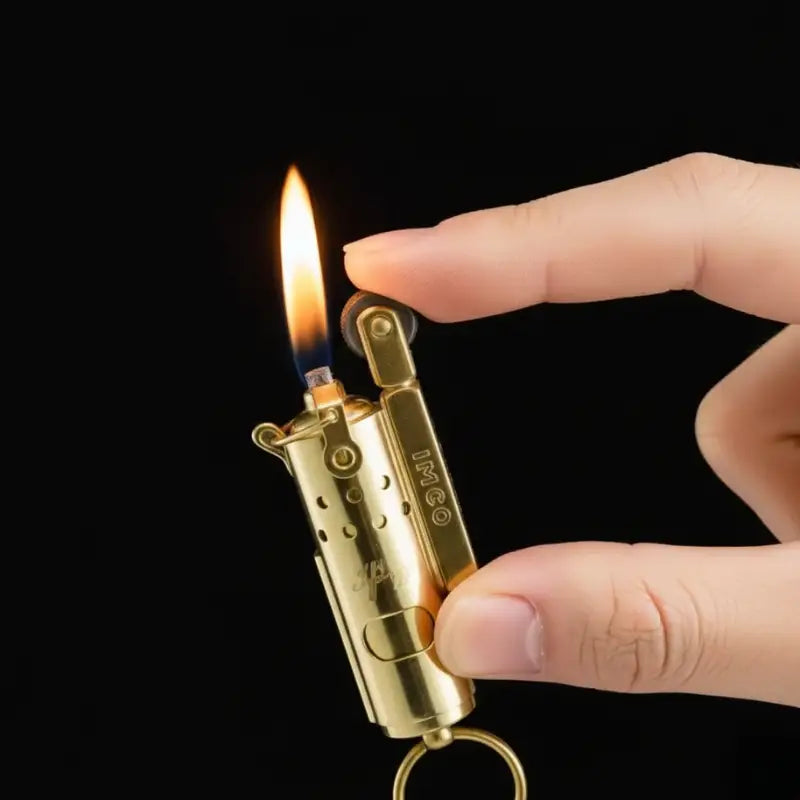 Briquet tempête vieux campeur porte-clés