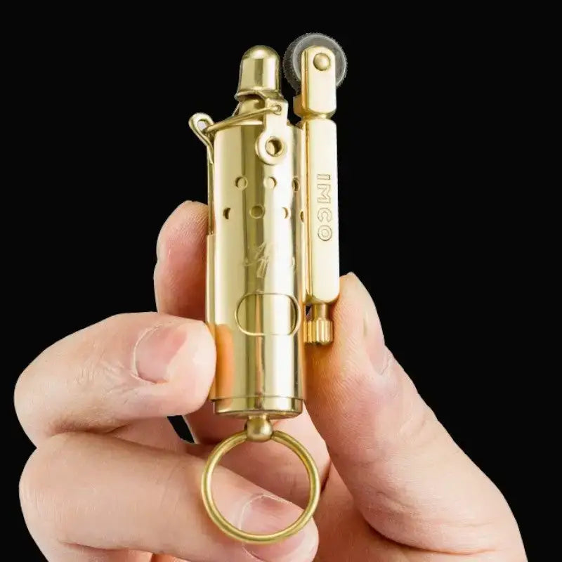 Briquet tempête vieux campeur porte-clés