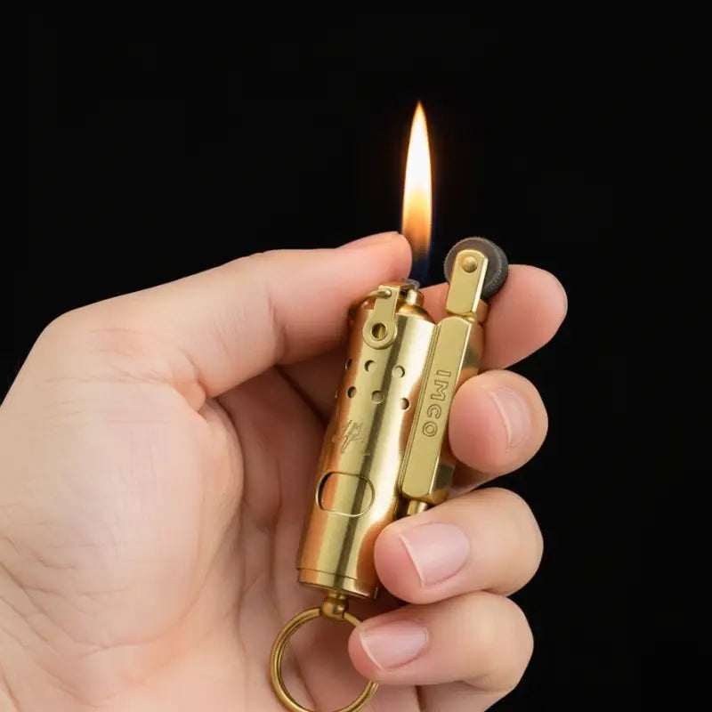 Briquet tempête vieux campeur porte-clés