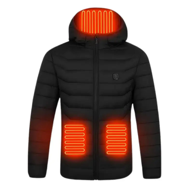 Doudoune chauffante homme nylon polyester