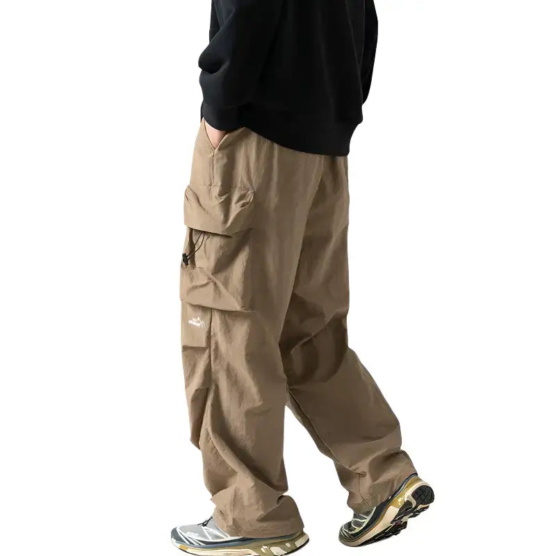 Pantalon trekking désert nylon ample