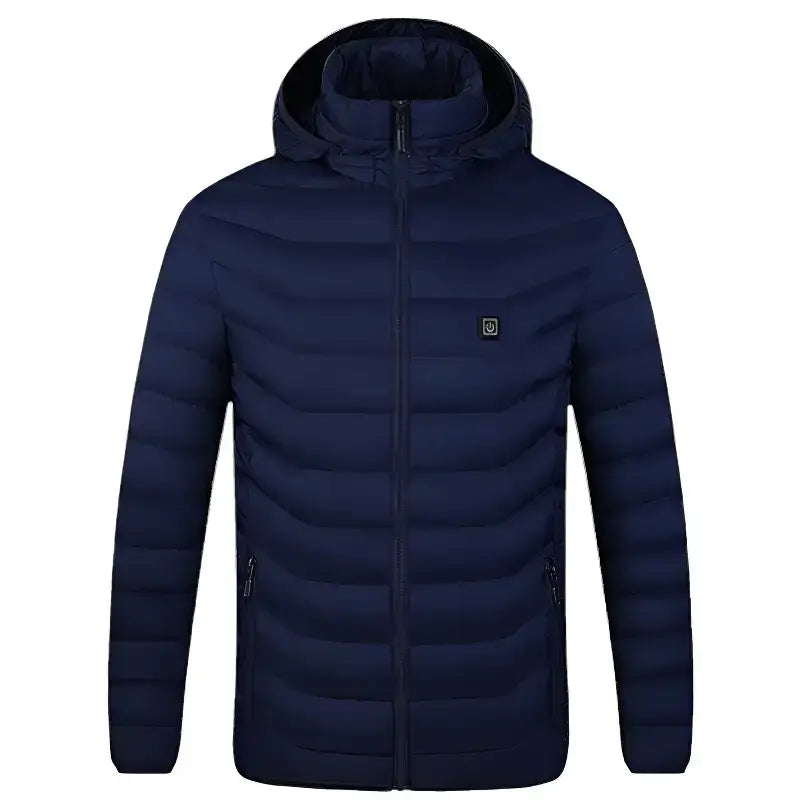 Doudoune chauffante homme nylon polyester