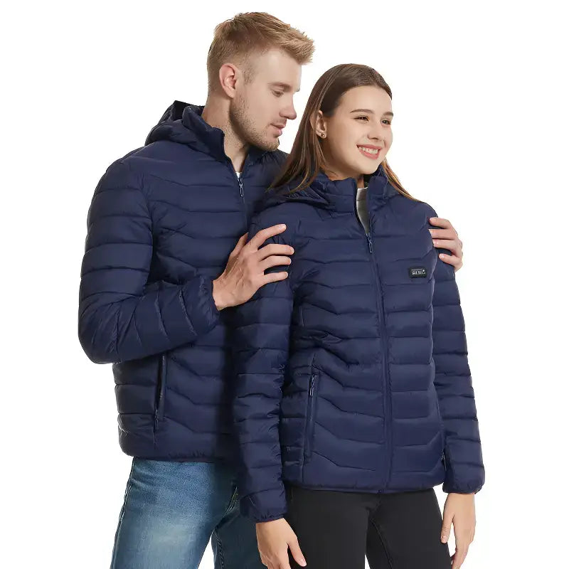 Doudoune chauffante homme nylon polyester