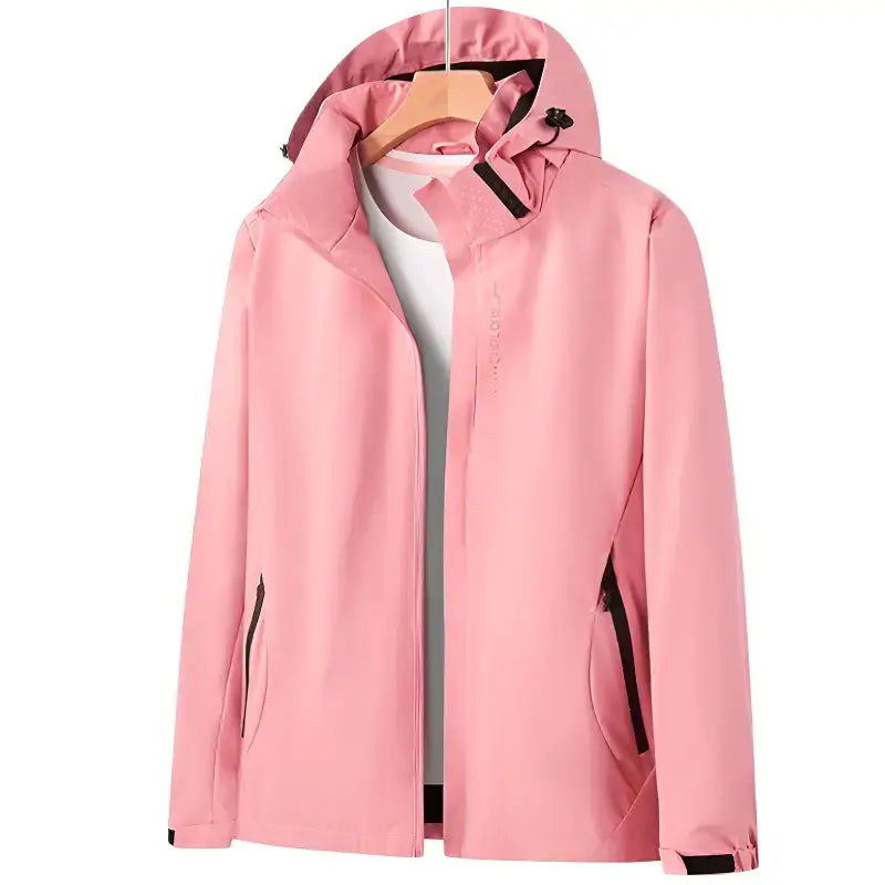 Veste randonnée femme capuche coupe-vent