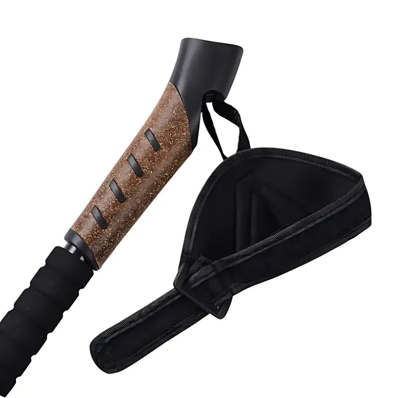 Bâton marche nordique 3 brins poignée mixte