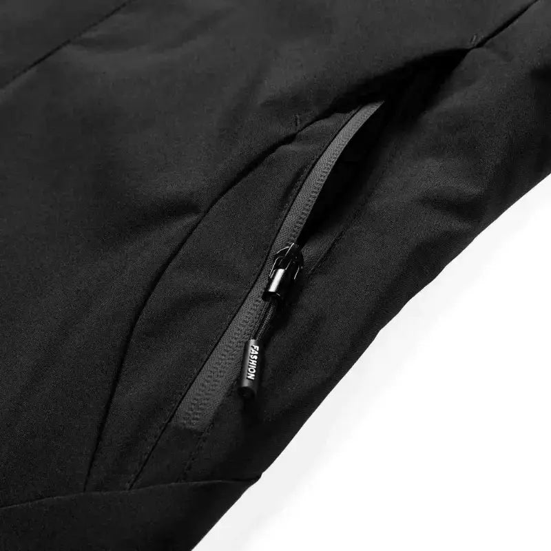Veste randonnée noire polyvalente