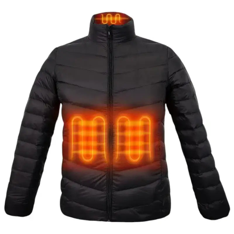 Veste chauffante homme hiver batterie requise
