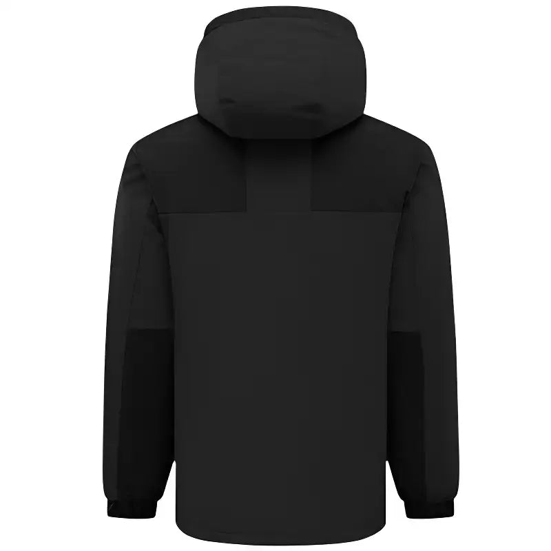 Homme veste chauffante imperméable