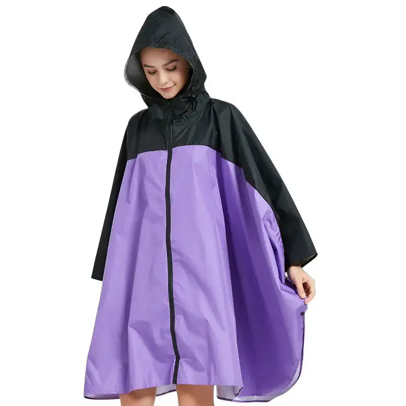 Poncho de pluie femme