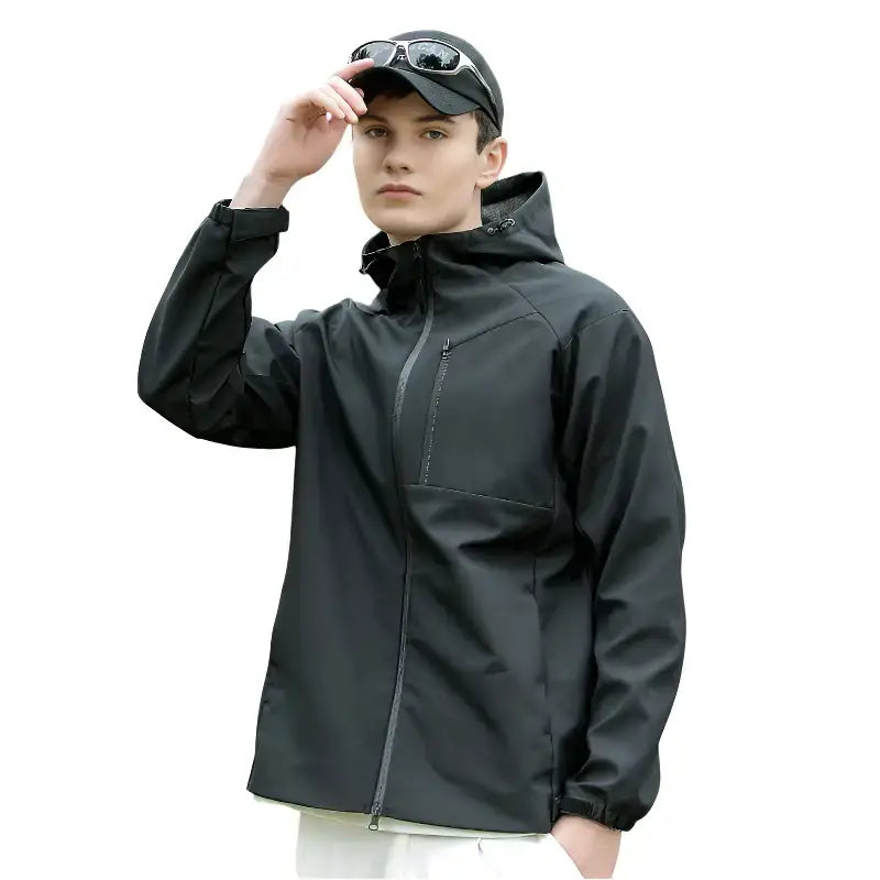 Veste softshell randonnée doublure maille