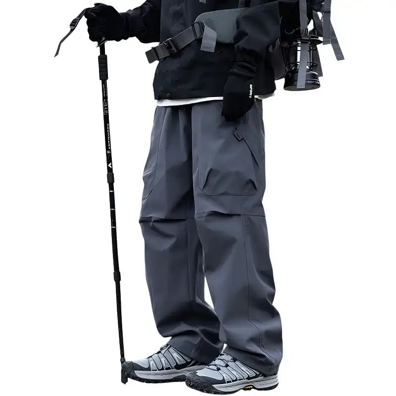 Pantalon cargo trekking hiver doublure polaire