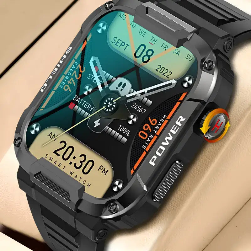 Montre sport homme robuste étanche quotidien