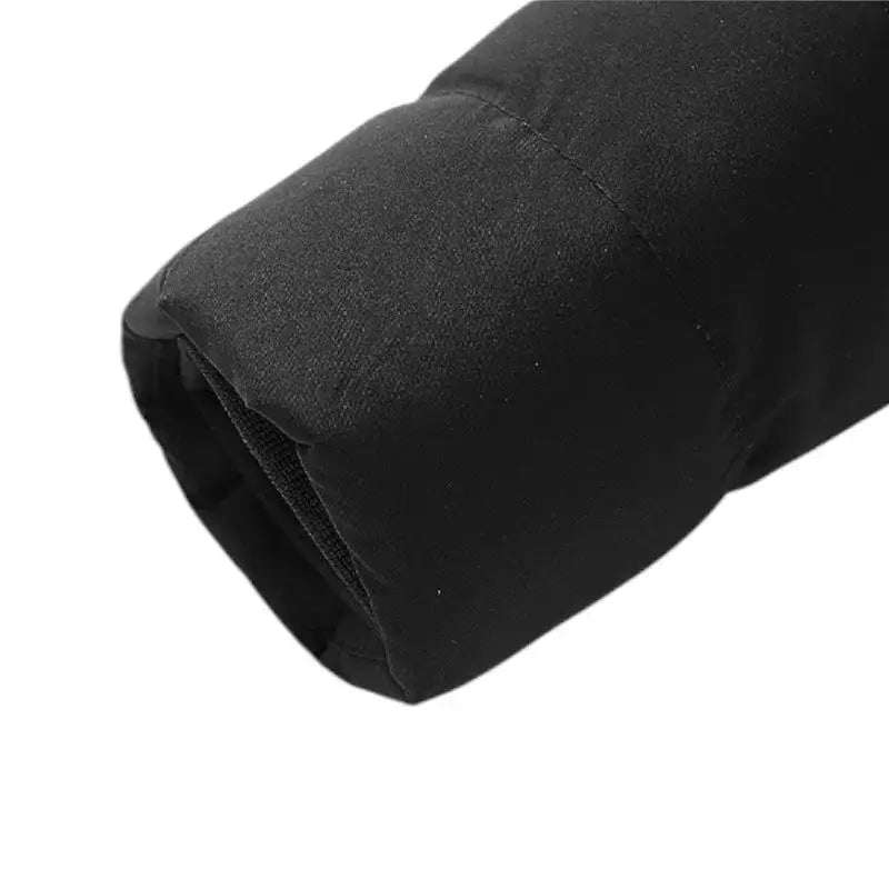 Doudoune chauffante noire homme manches longues