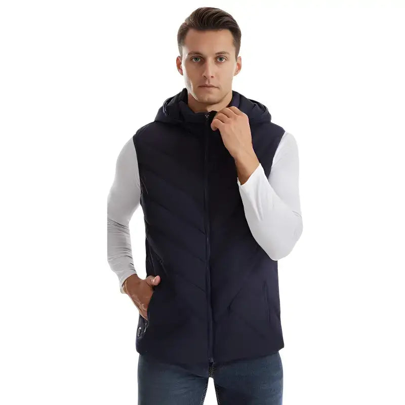 Gilet chauffant homme outdoor trekking