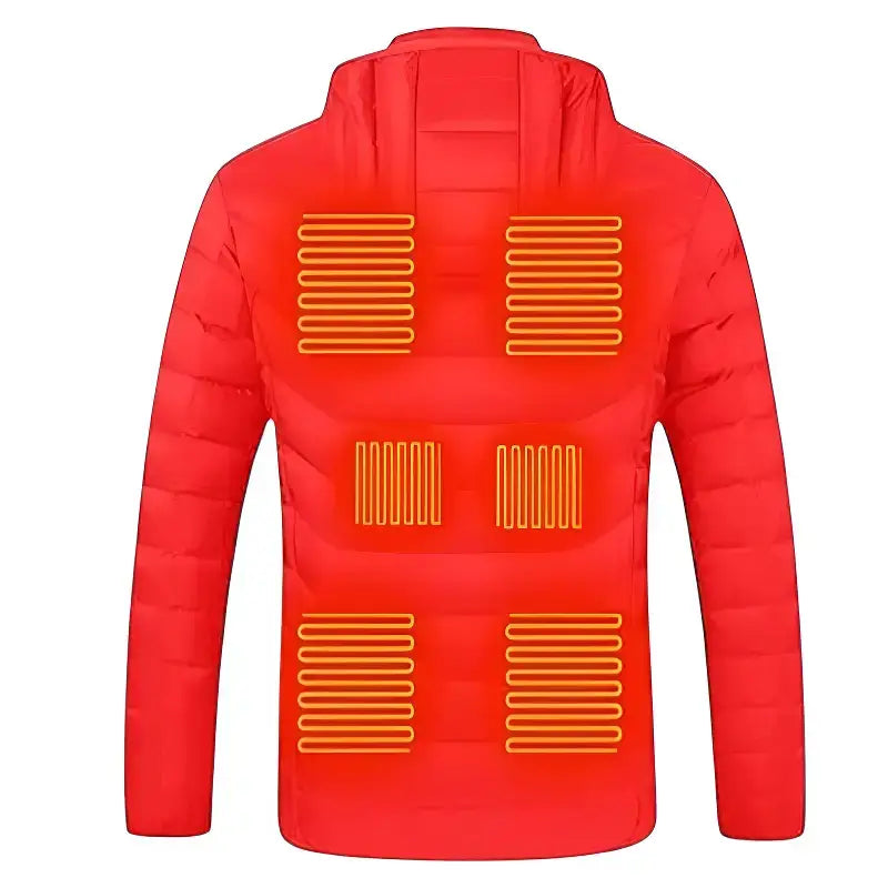 Veste chauffante homme manches longues