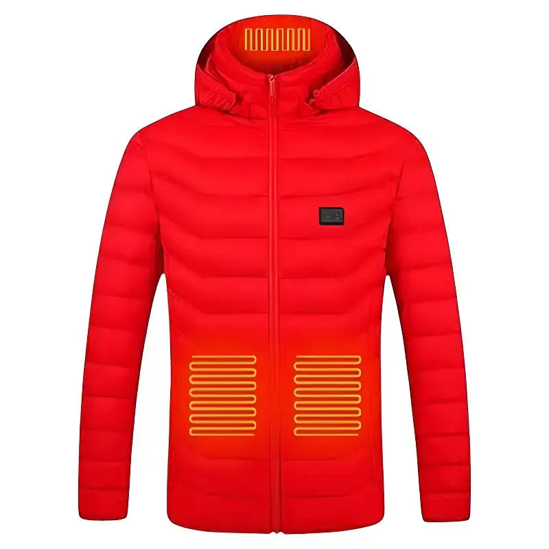 Veste chauffante homme manches longues