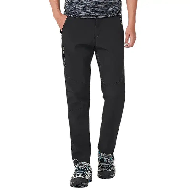 Pantalon trekking hiver doublure polaire