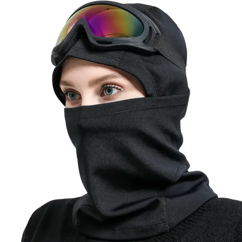 Cagoule coupe-vent femme protection maximale