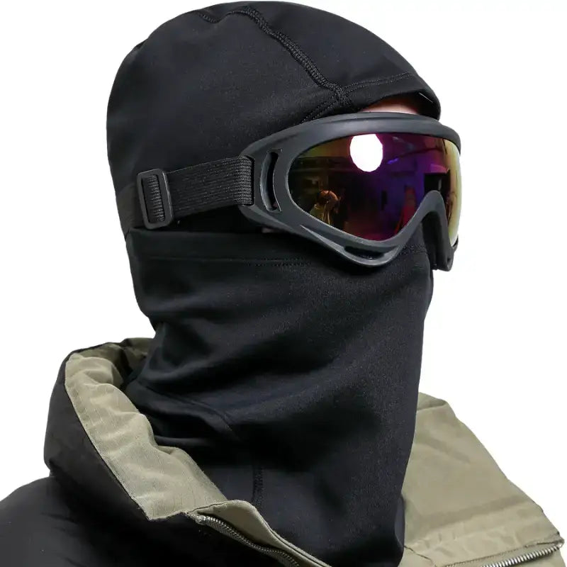 Cagoule coupe-vent femme protection maximale